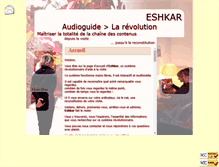 Tablet Screenshot of eshkar.fr